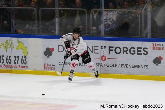 Photo hockey match Rouen - Amiens  le 17/11/2023