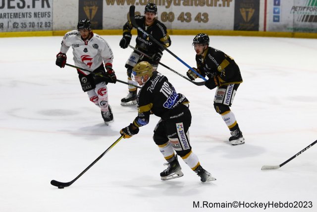 Photo hockey match Rouen - Amiens  le 17/11/2023