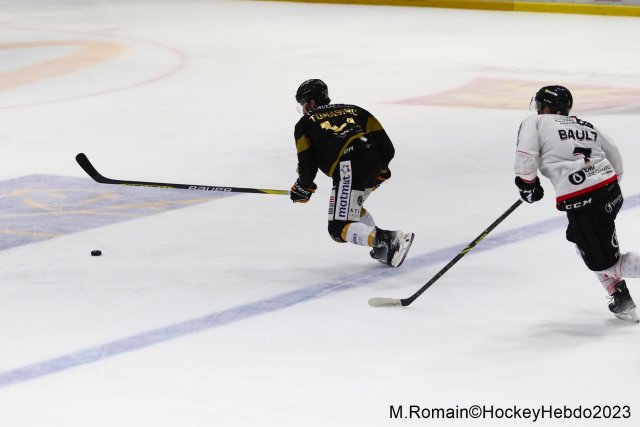 Photo hockey match Rouen - Amiens  le 17/11/2023