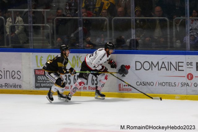 Photo hockey match Rouen - Amiens  le 17/11/2023