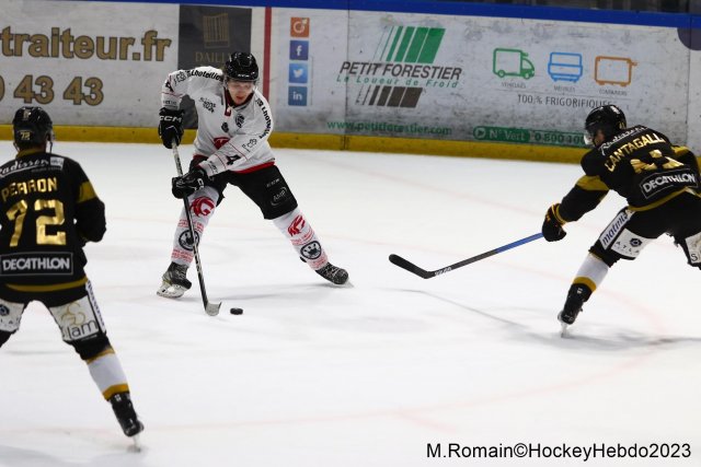 Photo hockey match Rouen - Amiens  le 17/11/2023
