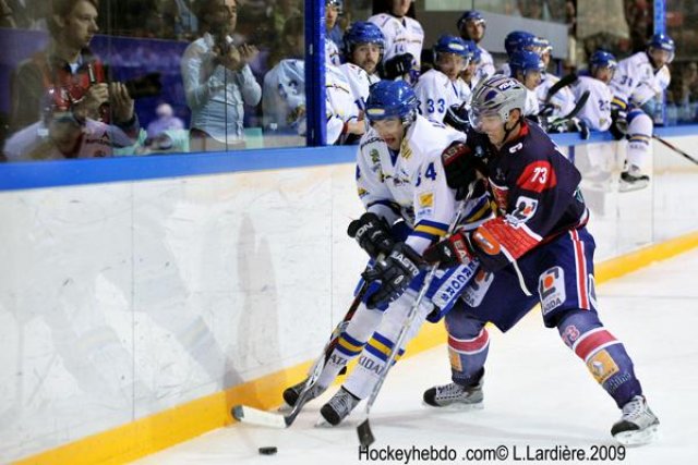 Photo hockey match Grenoble  - Villard-de-Lans le 03/10/2009