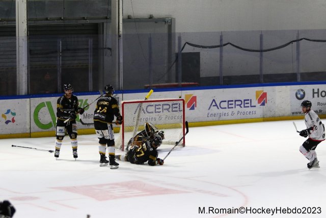 Photo hockey match Rouen - Amiens  le 17/11/2023
