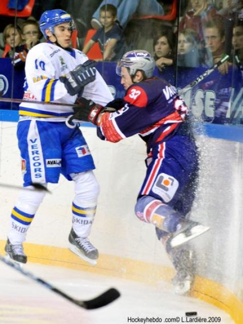 Photo hockey match Grenoble  - Villard-de-Lans le 03/10/2009
