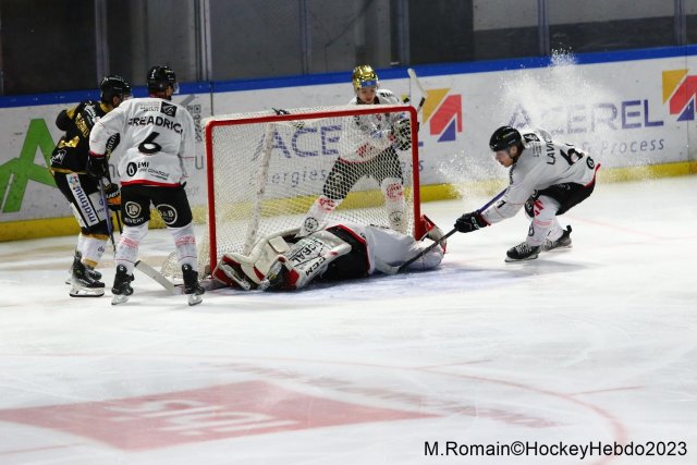 Photo hockey match Rouen - Amiens  le 17/11/2023