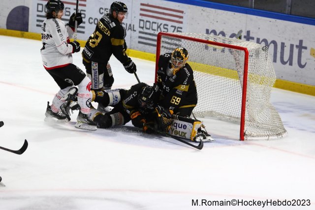 Photo hockey match Rouen - Amiens  le 17/11/2023