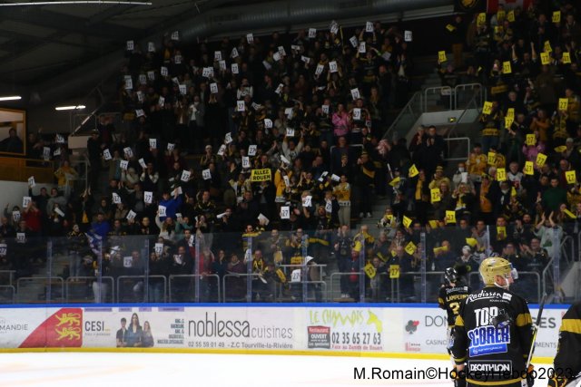 Photo hockey match Rouen - Amiens  le 17/11/2023