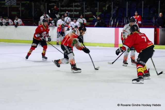 Photo hockey match Besançon - Nimes le 18/11/2023
