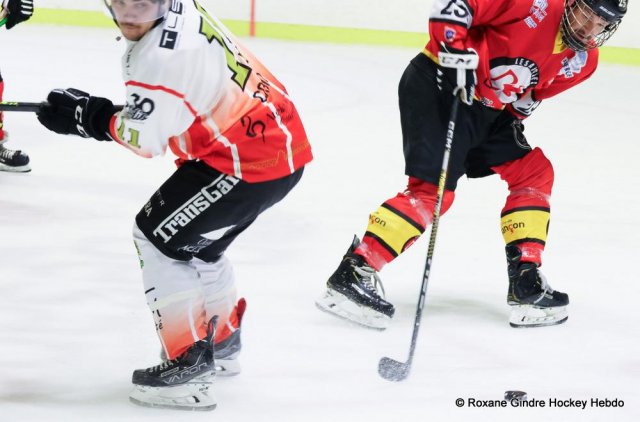 Photo hockey match Besançon - Nimes le 18/11/2023