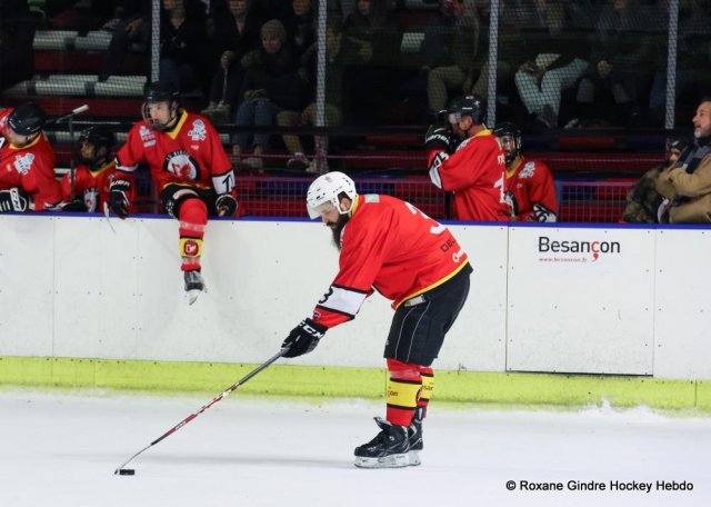 Photo hockey match Besançon - Nimes le 18/11/2023