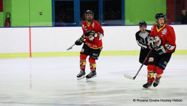 Photo hockey match Besançon - Nimes le 18/11/2023