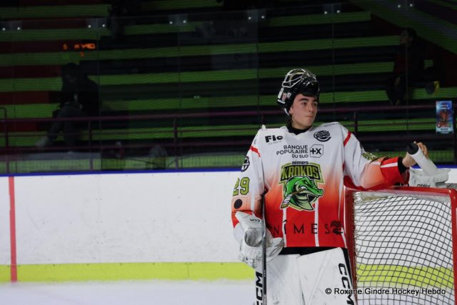 Photo hockey match Besançon - Nimes le 18/11/2023