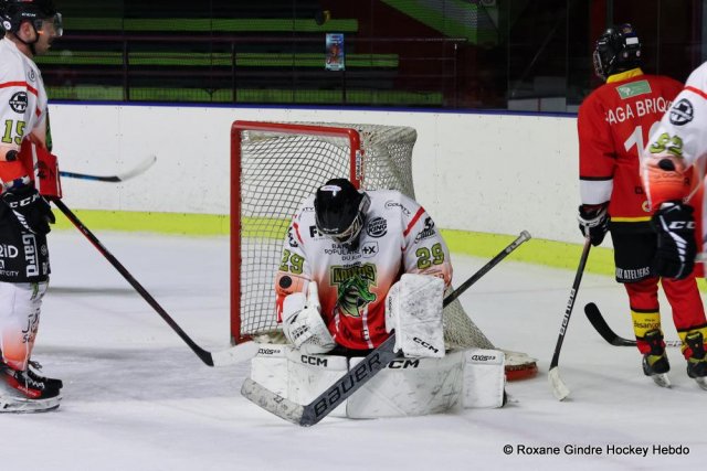 Photo hockey match Besançon - Nimes le 18/11/2023