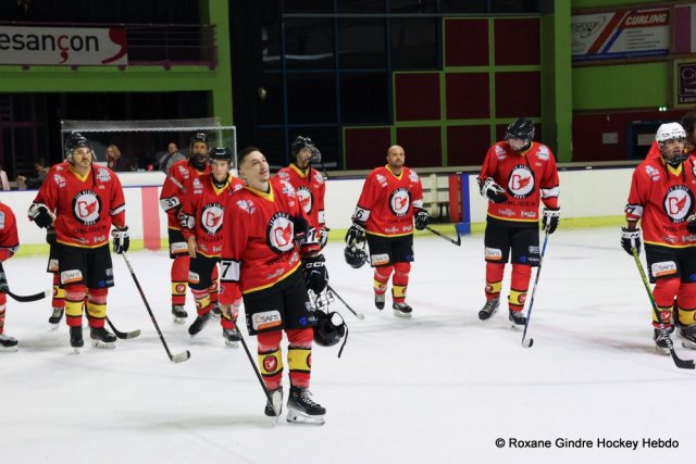 Photo hockey match Besançon - Nimes le 18/11/2023
