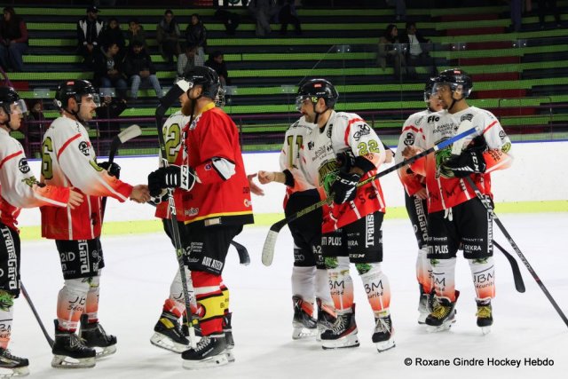 Photo hockey match Besançon - Nimes le 18/11/2023
