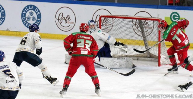 Photo hockey match Cardiff - Astana le 17/11/2023