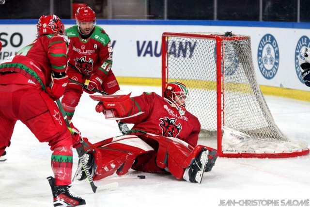 Photo hockey match Cardiff - Astana le 17/11/2023