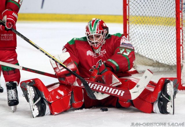 Photo hockey match Cardiff - Astana le 17/11/2023