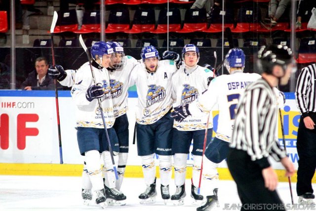 Photo hockey match Cardiff - Astana le 17/11/2023