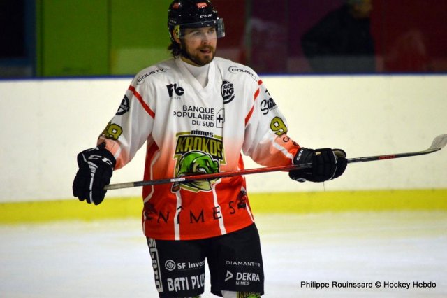 Photo hockey match Besançon - Nimes le 18/11/2023