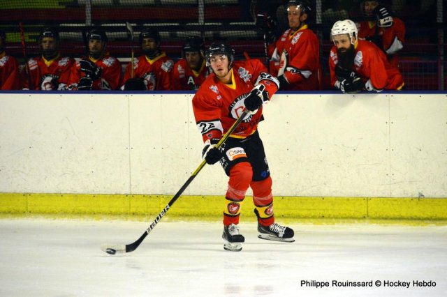 Photo hockey match Besançon - Nimes le 18/11/2023