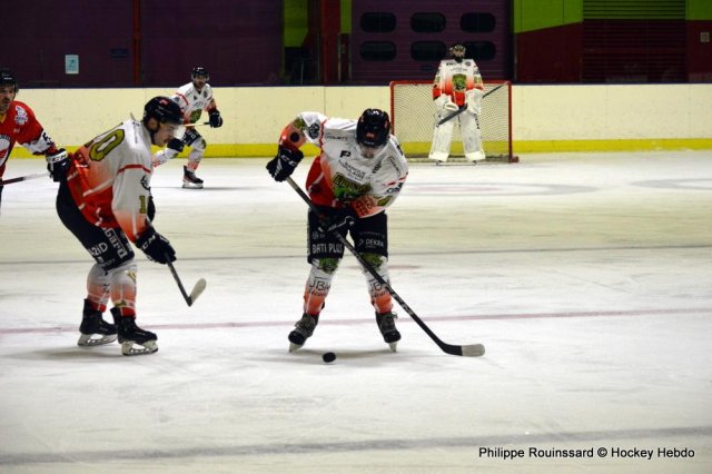 Photo hockey match Besançon - Nimes le 18/11/2023