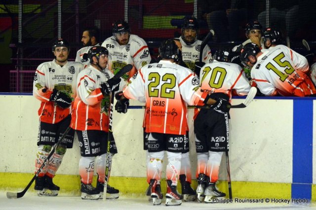 Photo hockey match Besançon - Nimes le 18/11/2023