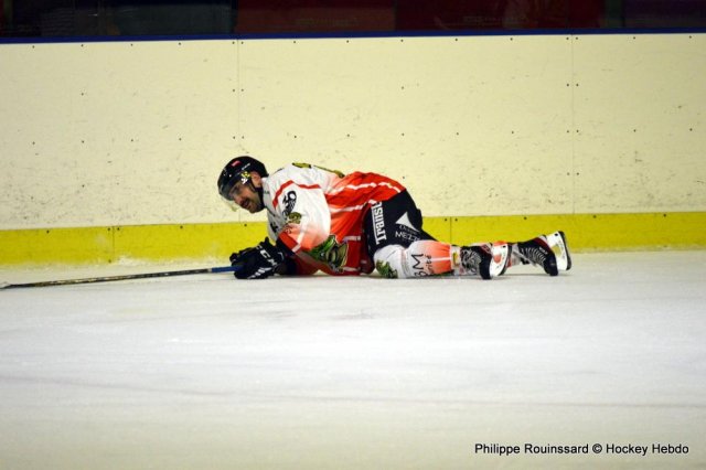 Photo hockey match Besançon - Nimes le 18/11/2023