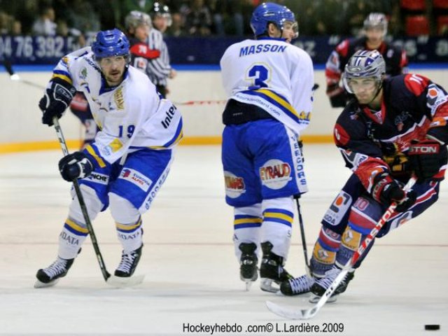 Photo hockey match Grenoble  - Villard-de-Lans le 03/10/2009