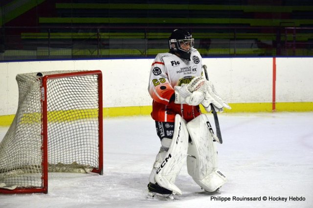 Photo hockey match Besançon - Nimes le 18/11/2023