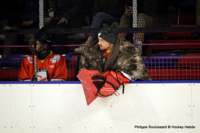 Photo hockey match Besançon - Nimes le 18/11/2023