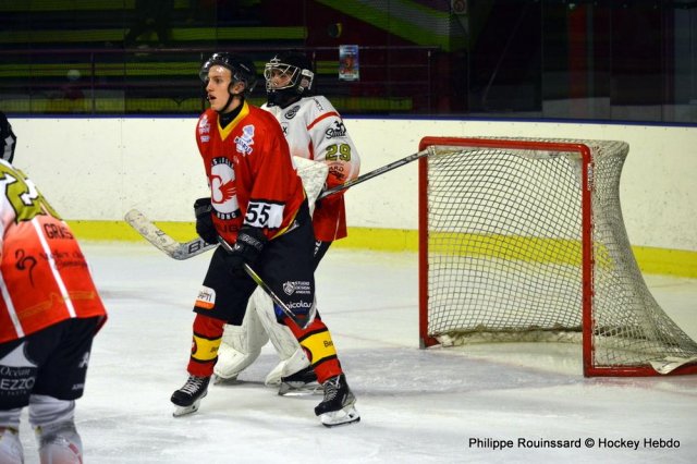 Photo hockey match Besançon - Nimes le 18/11/2023