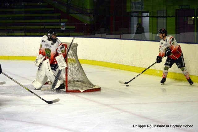 Photo hockey match Besançon - Nimes le 18/11/2023