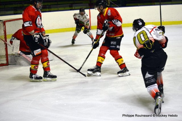 Photo hockey match Besançon - Nimes le 18/11/2023
