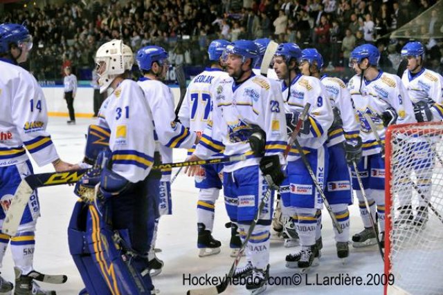 Photo hockey match Grenoble  - Villard-de-Lans le 03/10/2009