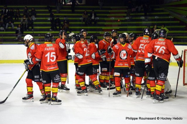 Photo hockey match Besançon - Nimes le 18/11/2023