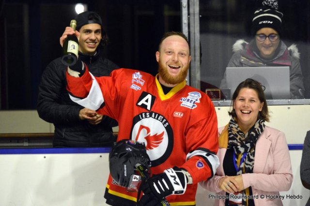 Photo hockey match Besançon - Nimes le 18/11/2023