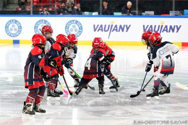 Photo hockey match Grenoble  - Astana le 18/11/2023