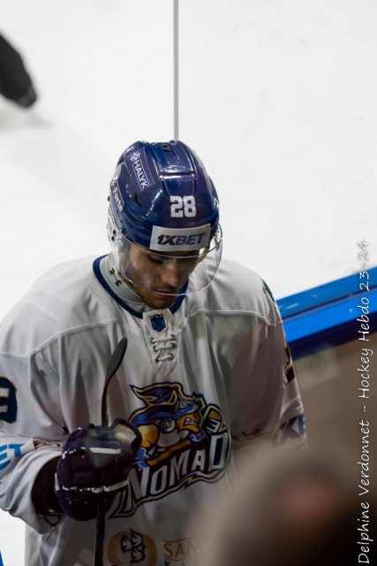 Photo hockey match Astana - Zemgale  le 19/11/2023