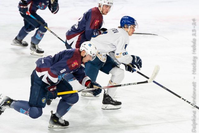Photo hockey match Astana - Zemgale  le 19/11/2023