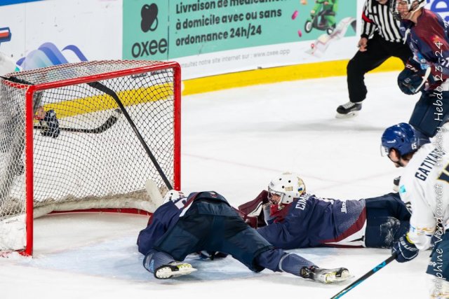 Photo hockey match Astana - Zemgale  le 19/11/2023