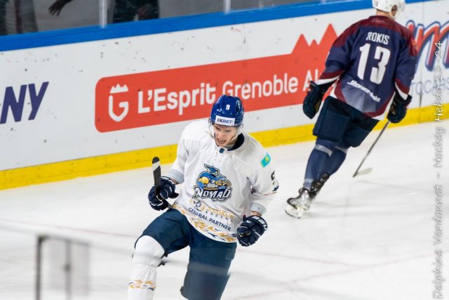 Photo hockey match Astana - Zemgale  le 19/11/2023