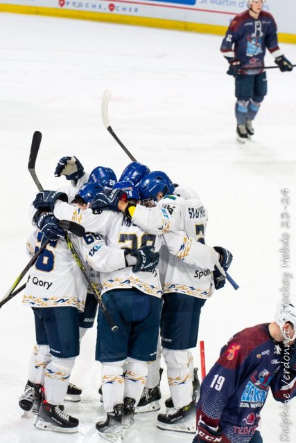 Photo hockey match Astana - Zemgale  le 19/11/2023