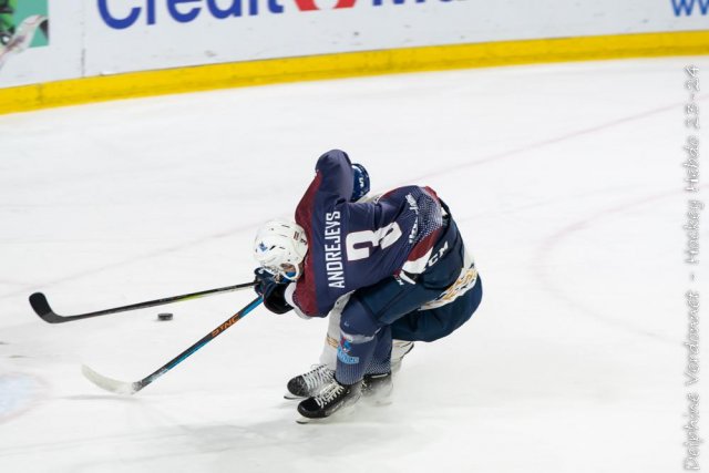 Photo hockey match Astana - Zemgale  le 19/11/2023