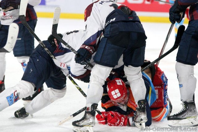 Photo hockey match Grenoble  - Zemgale  le 17/11/2023