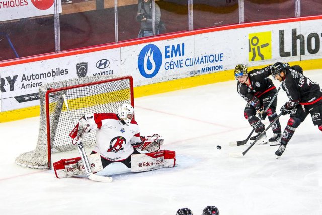 Photo hockey match Amiens  - Briançon  le 21/11/2023