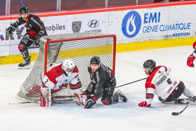 Photo hockey match Amiens  - Briançon  le 21/11/2023