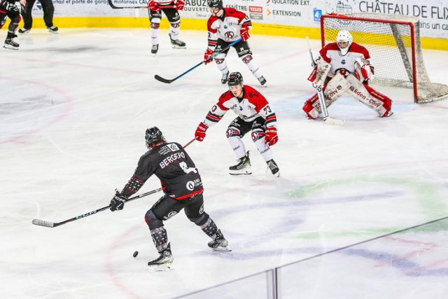 Photo hockey match Amiens  - Briançon  le 21/11/2023