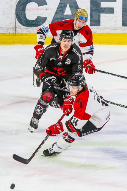 Photo hockey match Amiens  - Briançon  le 21/11/2023