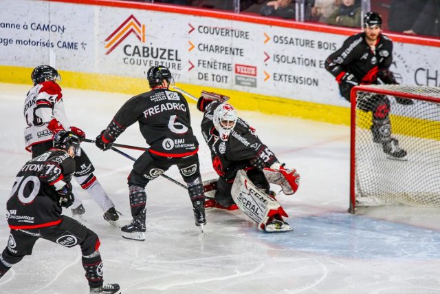 Photo hockey match Amiens  - Briançon  le 21/11/2023